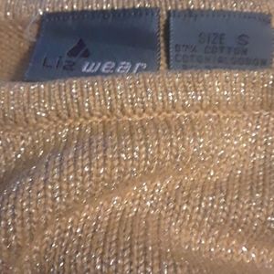 Liz Wear Vintage small Gold shimmering